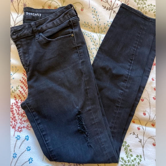 Articles of Society skinny jeans • faded black High Rise • size 28/6 • EUC • 😍 - Picture 1 of 11